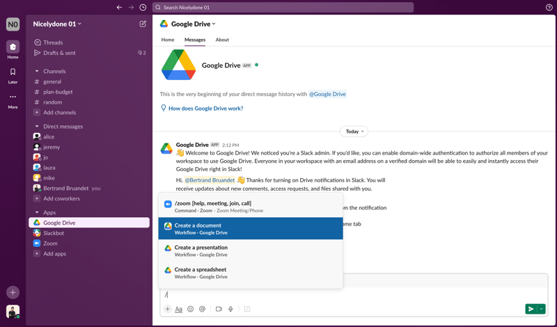 Slack
			        ux ui design