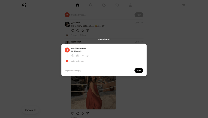 Threads
			   ux ui design