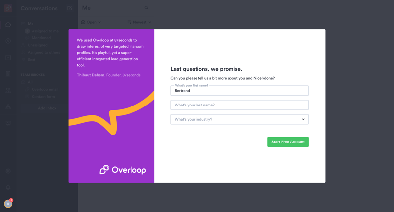 Overloop
			      ux ui design