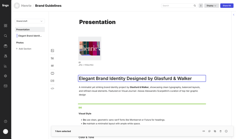Lingo
			         ux ui design