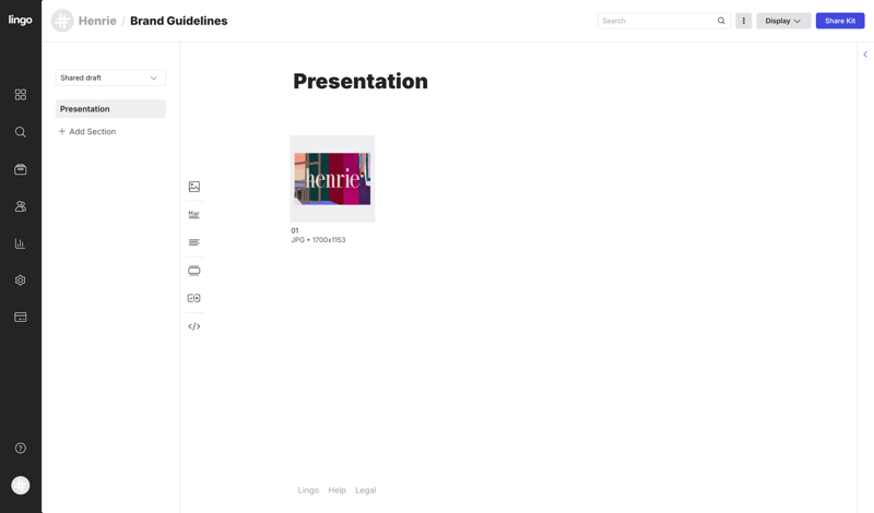 Lingo
			         ux ui design