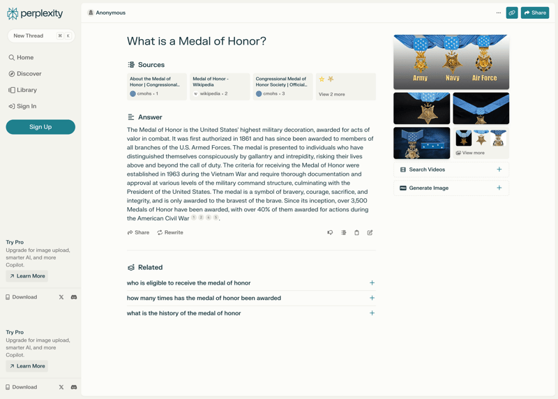 Perplexity
			      ux ui design