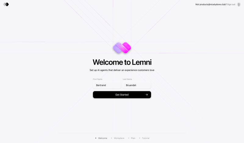 Lemni
			        ux ui design