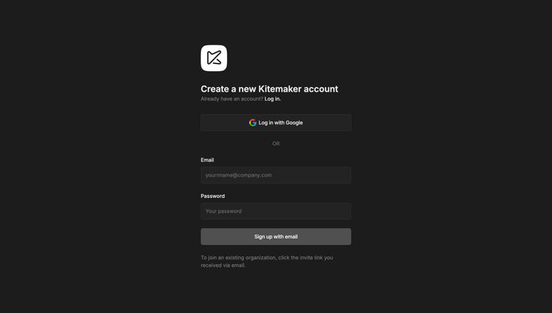 Kitemaker
			         ux ui design