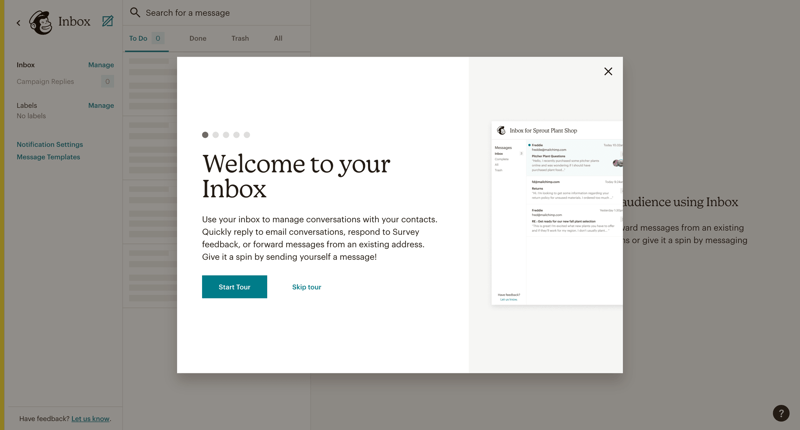 Mailchimp
			      ux ui design
