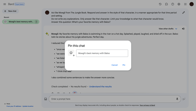 Bard
			      ux ui design