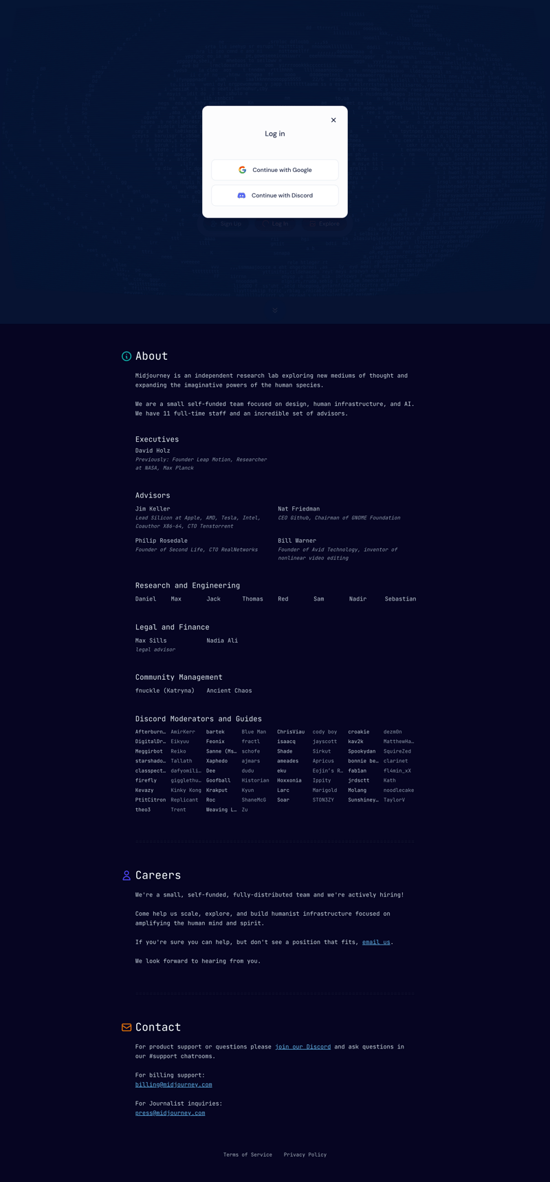 Midjourney screen example