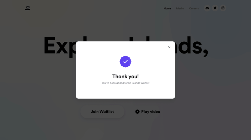 Islands
			  ux ui design