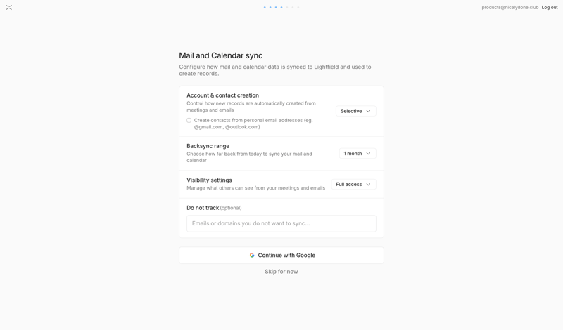 Lightfield screen example