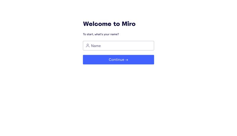 Miro
			     ux ui design