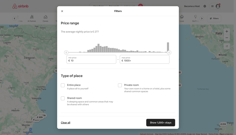 Airbnb
			      ux ui design