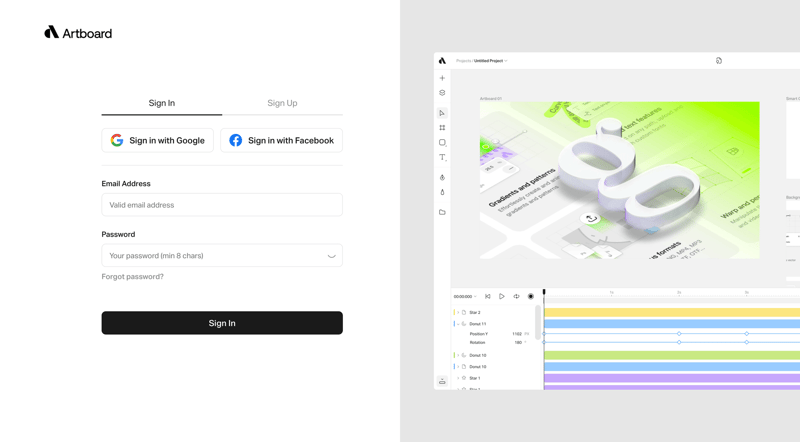 Artboard Studio
			            ux ui design