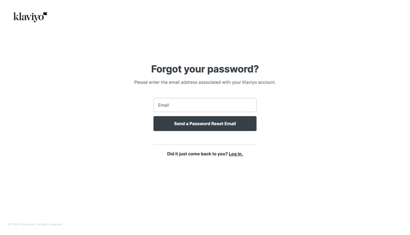 Klaviyo
			        ux ui design