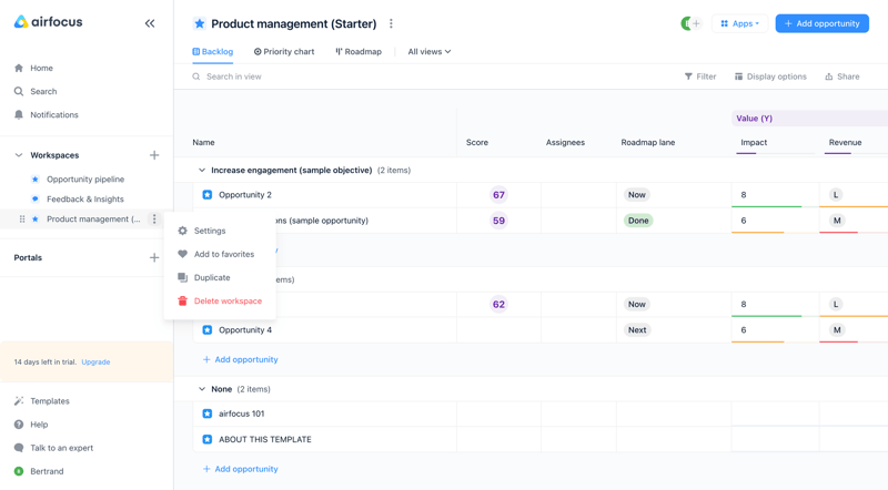 Airfocus
			        ux ui design