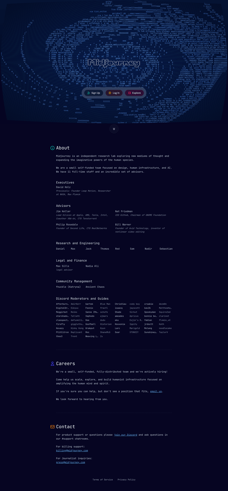 Midjourney
				 page example