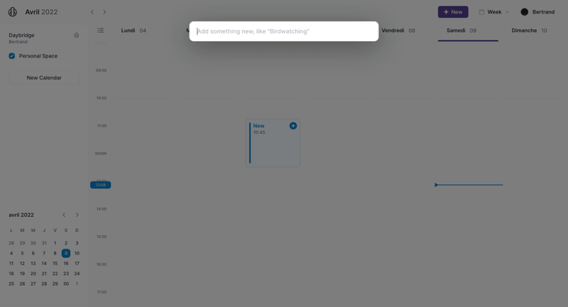 Daybridge
			      ux ui design
