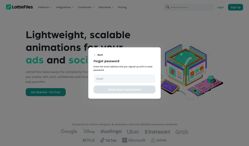 Lottie
			         ux ui design