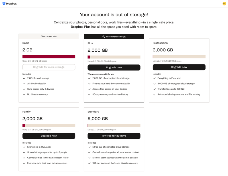 Dropbox
			               ux ui design
