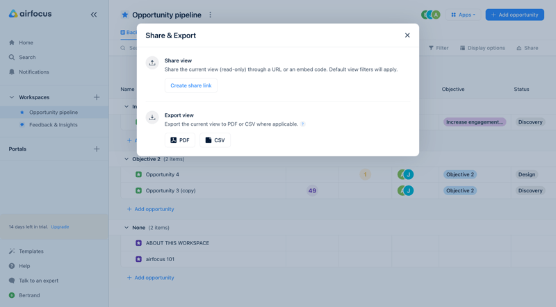 Airfocus
			      ux ui design