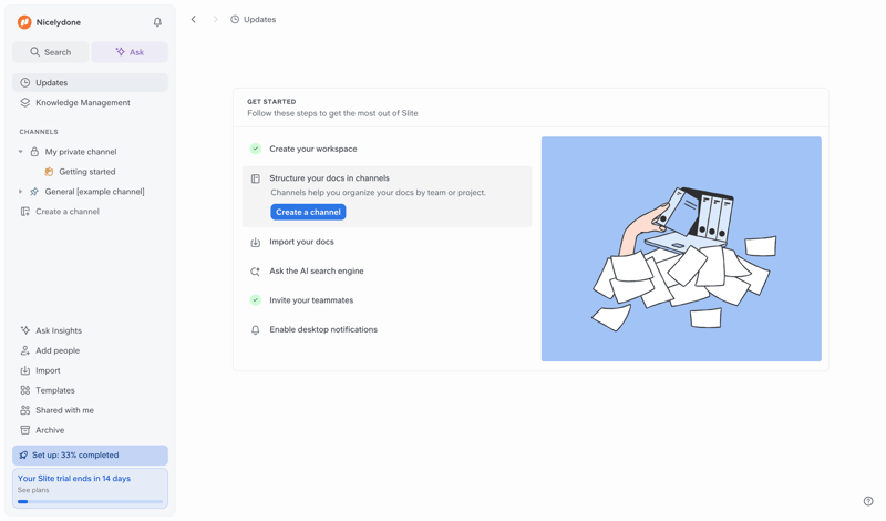 Slite
			    ux ui design