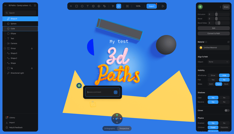 Spline
			     ux ui design