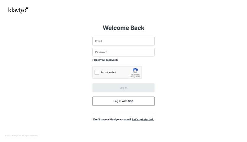 Klaviyo
			        ux ui design