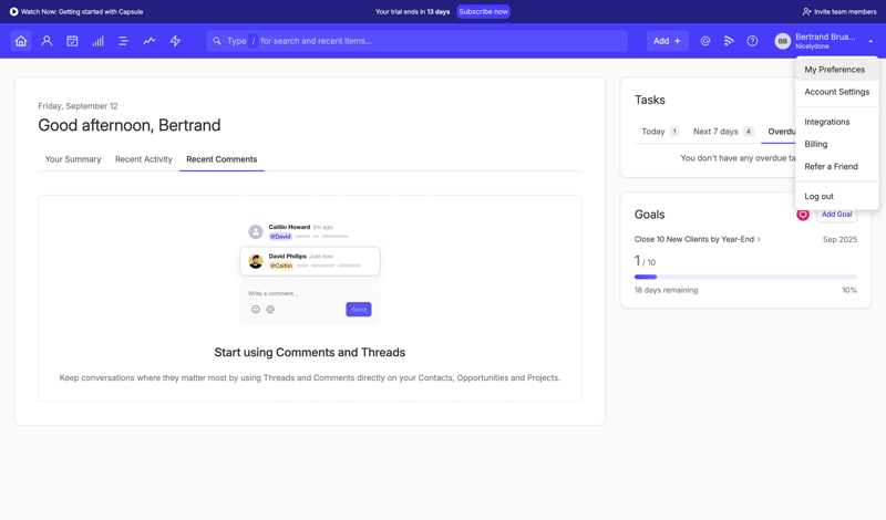Capsule
			      ux ui design