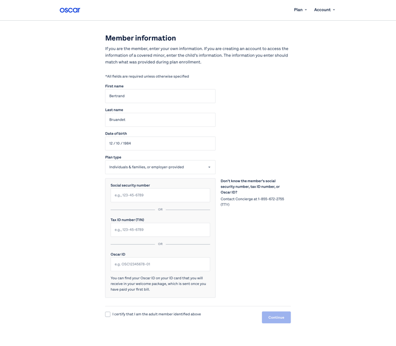 Oscar
			      ux ui design