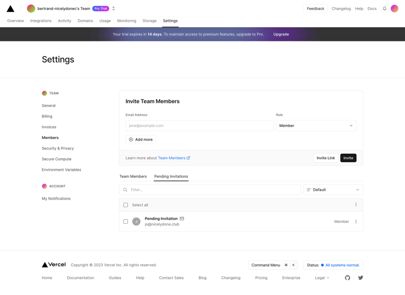 Vercel
			                  ux ui design