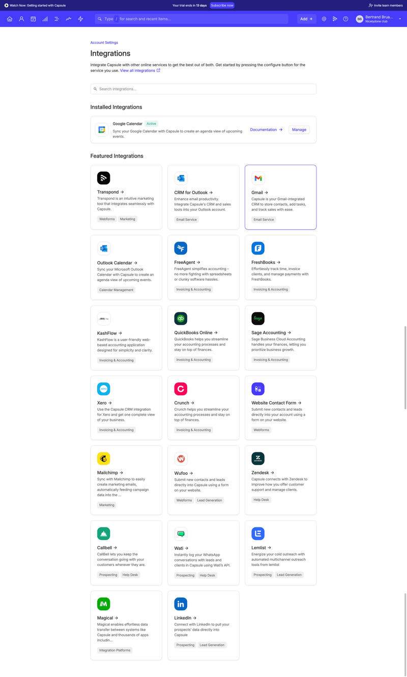 Capsule
			    ux ui design