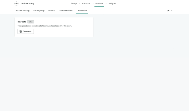 Optimal screen example