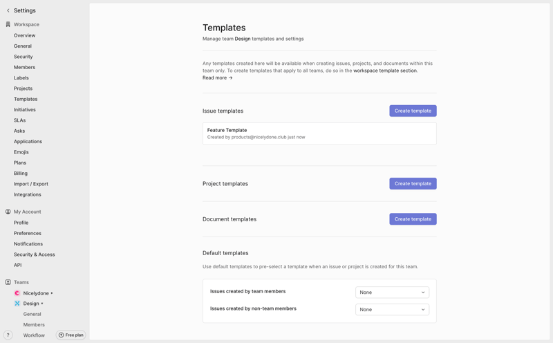 Linear
			           ux ui design