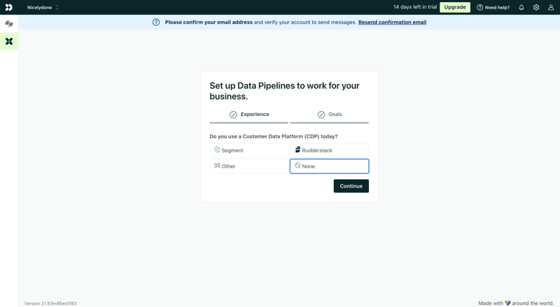 Customer.io
			    ux ui design