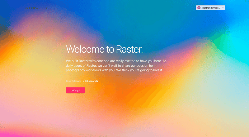 Raster
			    ux ui design