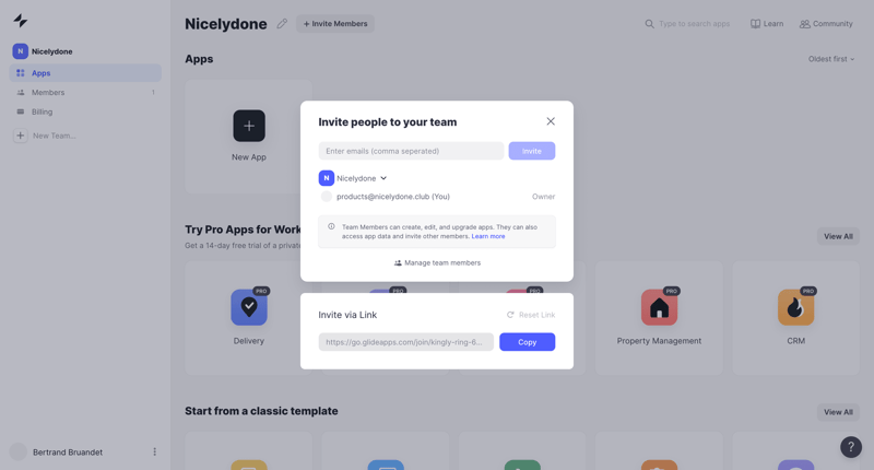 Glide
			    ux ui design