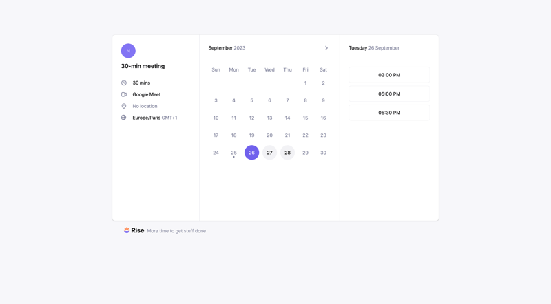 Rise
			    ux ui design