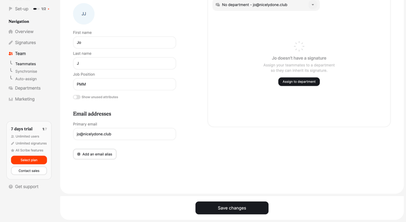 Scribe
			          ux ui design