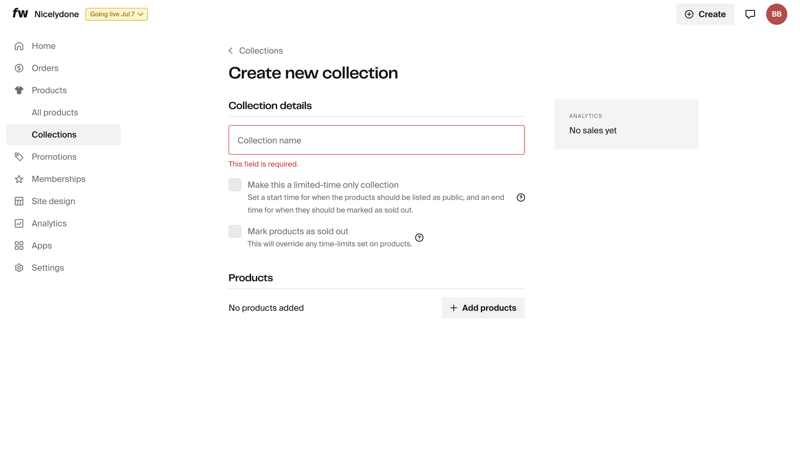 Fourthwall screen example