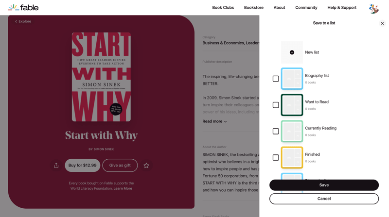 Fable
			  ux ui design