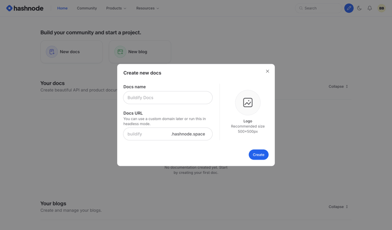 Hashnode
			        ux ui design