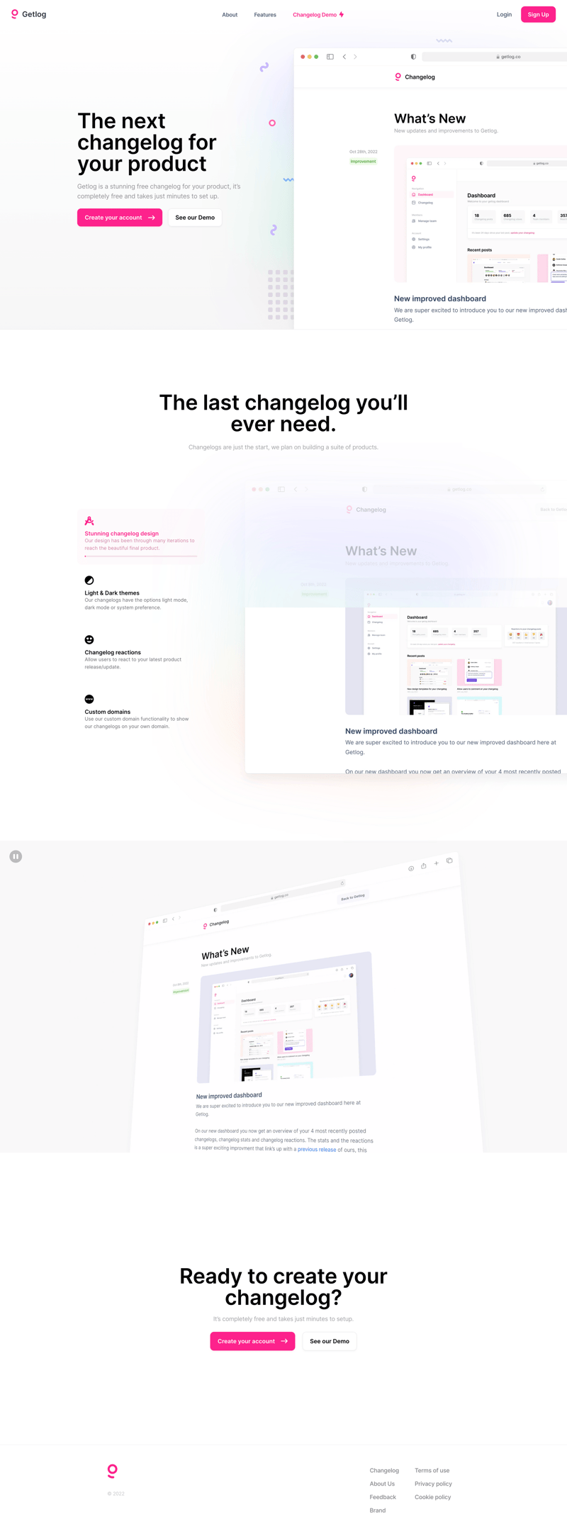 Getlog
			    ux ui design