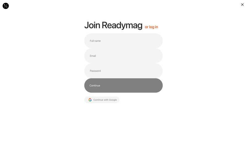 Readymag
			           ux ui design