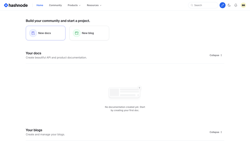 Hashnode
			        ux ui design