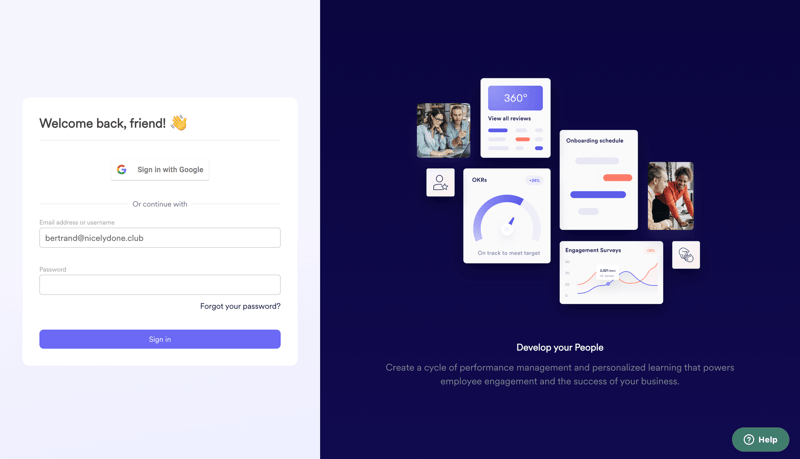 Leapsome
			        ux ui design