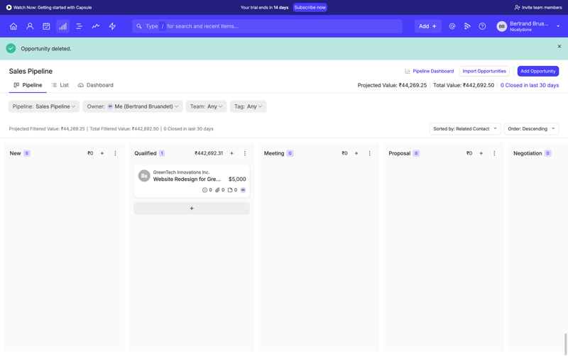 Capsule
			     ux ui design
