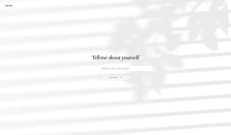 Cofounder screen example