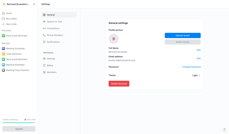 Lindy
			            ux ui design