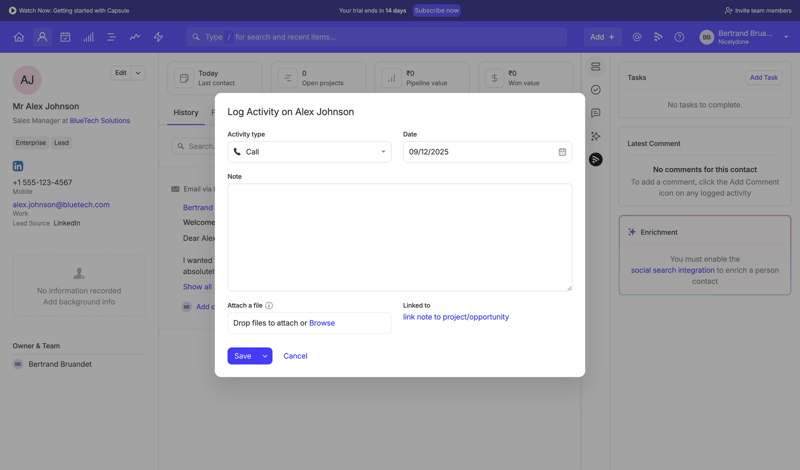 Capsule
			   ux ui design