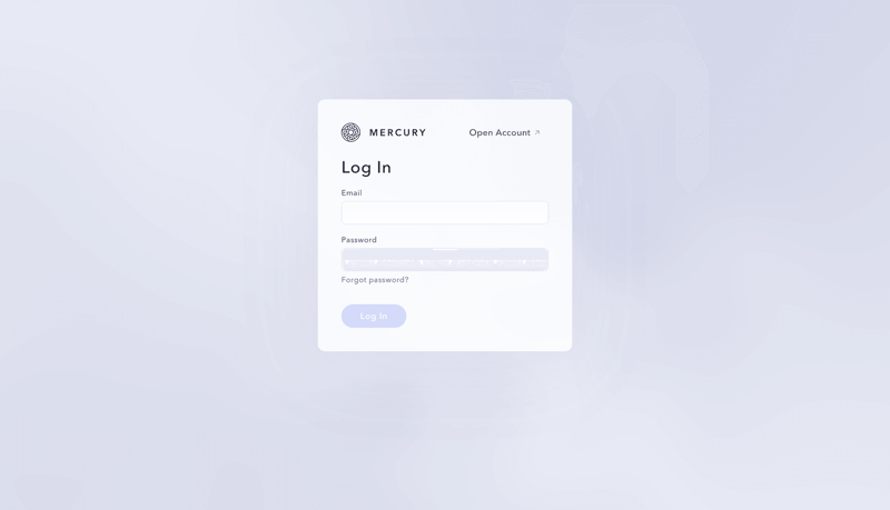 Mercury
			          ux ui design