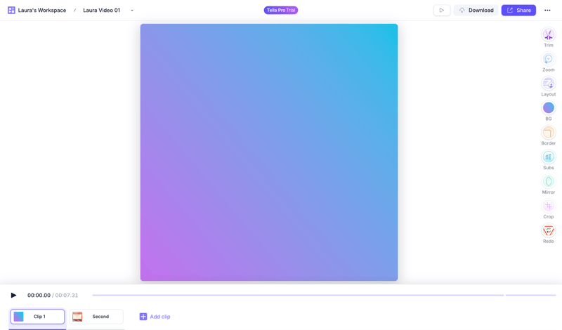 Tella
			    ux ui design